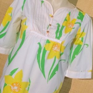 MED Lilly Pulitzer Egan Tunic in She's Daffy GUC